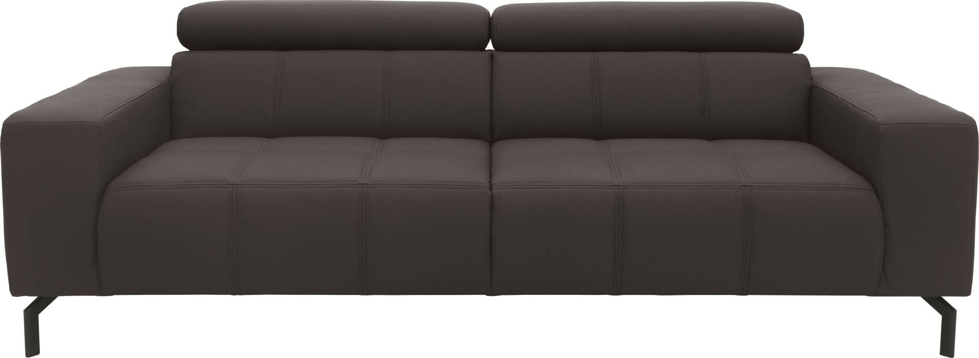 DOMO collection 2,5-Sitzer »Cunelli zeitlos und elegant, moderne Sitznähte als Designelement,«, wahlweise mit 6-fach verstellbaren Kopfteilen, fester Sitzkomfort DOMO collection 2,5-Sitzer »Cunelli zeitlos und elegant, moderne Sitznähte als Designelement,«, wahlweise mit 6-fach verstellbaren Kopfteilen, fester Sitzkomfort von DOMO collection