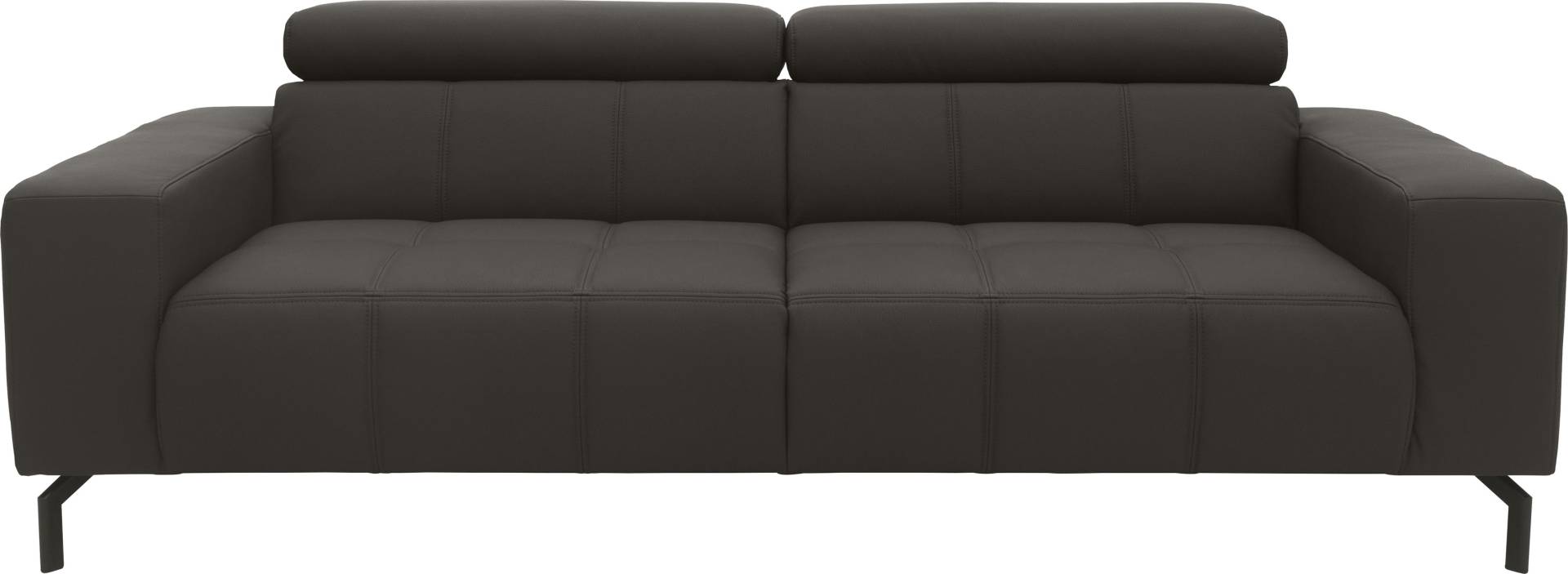 DOMO collection 2,5-Sitzer »Cunelli zeitlos und elegant, moderne Sitznähte als Designelement,«, wahlweise mit 6-fach verstellbaren Kopfteilen, fester Sitzkomfort DOMO collection 2,5-Sitzer »Cunelli zeitlos und elegant, moderne Sitznähte als Designelement,«, wahlweise mit 6-fach verstellbaren Kopfteilen, fester Sitzkomfort von DOMO collection