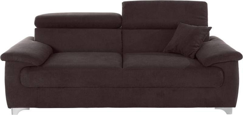 DOMO collection 2,5-Sitzer »Mira inklusive Kopfteilverstellung für mehr Wohlfühlkomfort«, elegant und modern, komfortabel, frei im Raum stellbar von DOMO collection