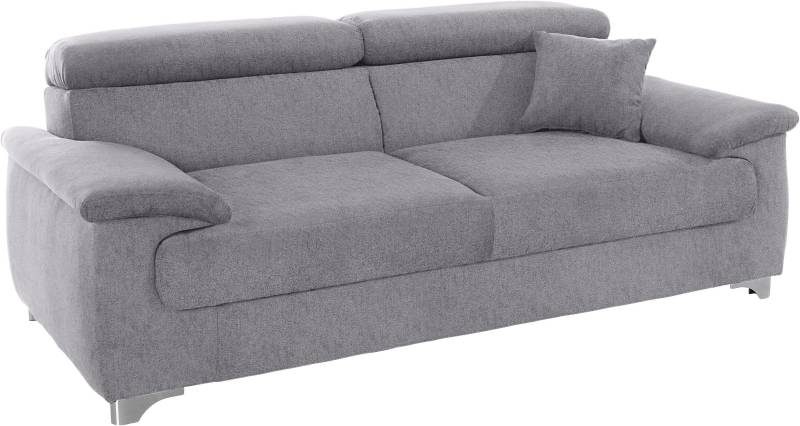 DOMO collection 2,5-Sitzer »Mira inklusive Kopfteilverstellung für mehr Wohlfühlkomfort«, elegant und modern, komfortabel, frei im Raum stellbar von DOMO collection
