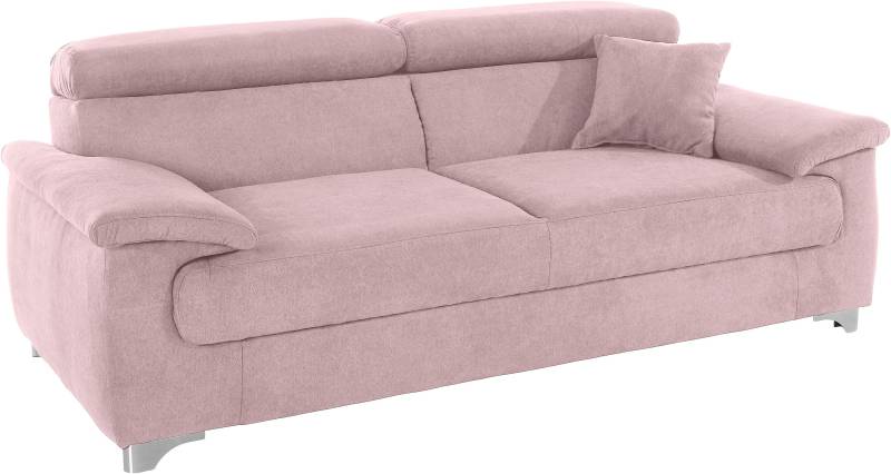DOMO collection 2,5-Sitzer »Mira inklusive Kopfteilverstellung für mehr Wohlfühlkomfort«, elegant und modern, komfortabel, frei im Raum stellbar von DOMO collection