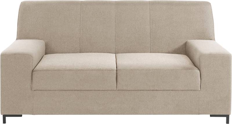 DOMO collection 2-Sitzer »Ledas kubisch und komfortabel, flache Armlehnen, eleganter Fuss,«, Breite 170cm, in vielen Farben erhältlich von DOMO collection