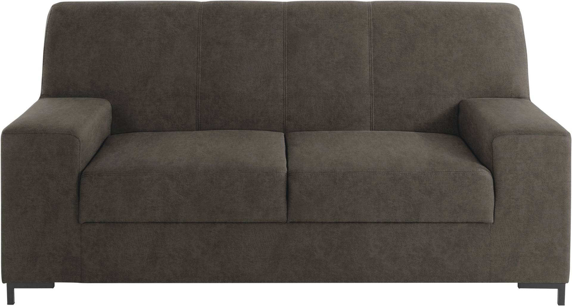 DOMO collection 2-Sitzer »Ledas kubisch und komfortabel, flache Armlehnen, eleganter Fuss,«, Breite 170cm, in vielen Farben erhältlich von DOMO collection