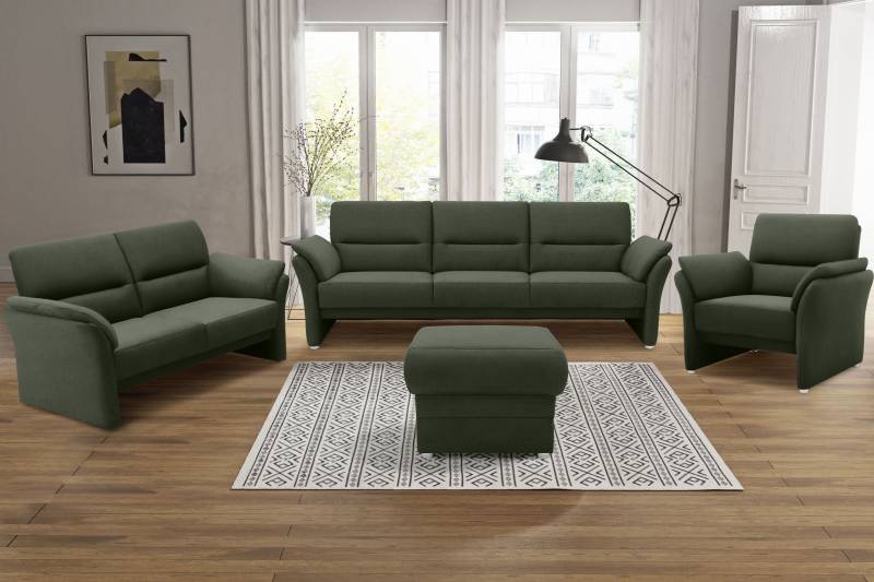 DOMO collection 2-Sitzer »Pina elegant und zeitlos, schmale Armlehnen, kompakte Stellmasse,«, mit Federkern für hohen Sitzkomfort, Breite 159cm von DOMO collection
