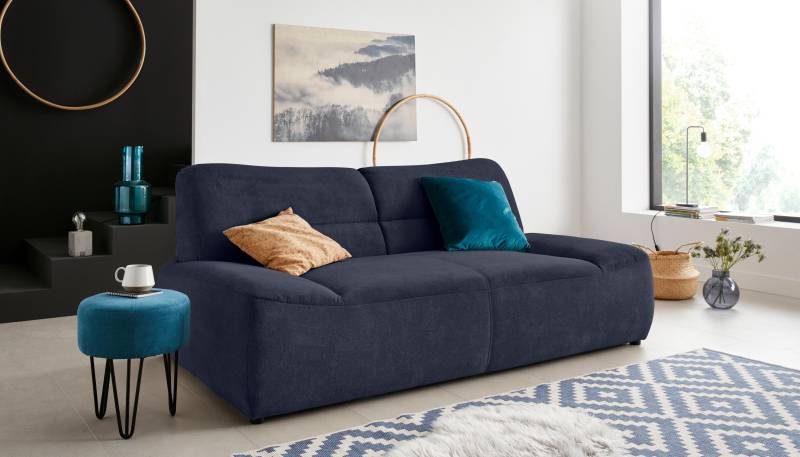DOMO collection 2-Sitzer »Cesena modernes Sofa mit flachen Armlehnen, komfortabel«, fester Sitzkomfort, frei im Raum stellbar von DOMO collection