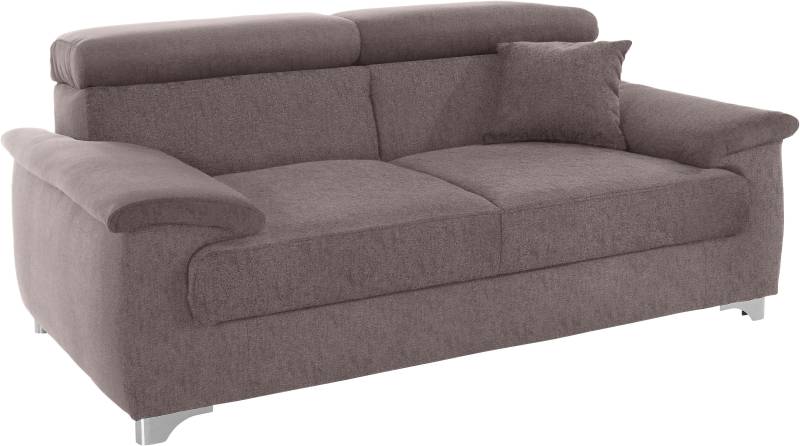 DOMO collection 2-Sitzer »Mira inklusive Kopfteilverstellung für mehr Wohlfühlkomfort«, elegant und modern, komfortabel, frei im Raum stellbar von DOMO collection