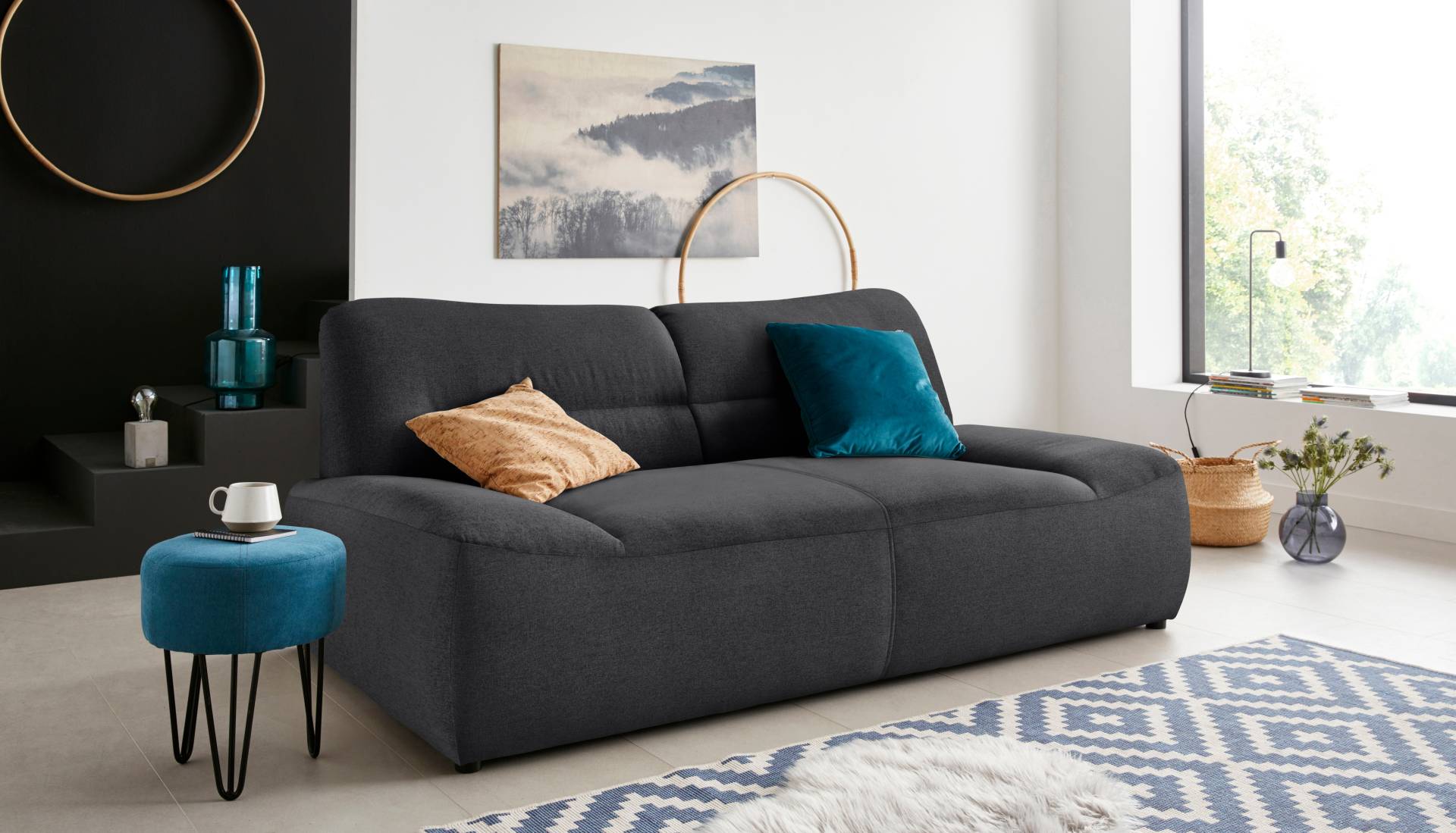 DOMO collection 2-Sitzer »Cesena modernes Sofa mit flachen Armlehnen, komfortabel«, fester Sitzkomfort, frei im Raum stellbar DOMO collection 2-Sitzer »Cesena modernes Sofa mit flachen Armlehnen, komfortabel«, fester Sitzkomfort, frei im Raum stellbar von DOMO collection