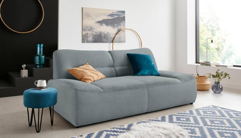 DOMO collection 2-Sitzer »Cesena modernes Sofa mit flachen Armlehnen, komfortabel«, fester Sitzkomfort, frei im Raum stellbar von DOMO collection