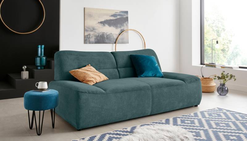 DOMO collection 2-Sitzer »Cesena modernes Sofa mit flachen Armlehnen, komfortabel«, fester Sitzkomfort, frei im Raum stellbar von DOMO collection