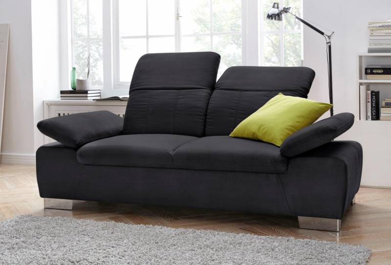 DOMO collection 2-Sitzer »Milan inklusive komfortablen Federkern für mehr Sitzkomfort«, mit Rückenverstellung von DOMO collection