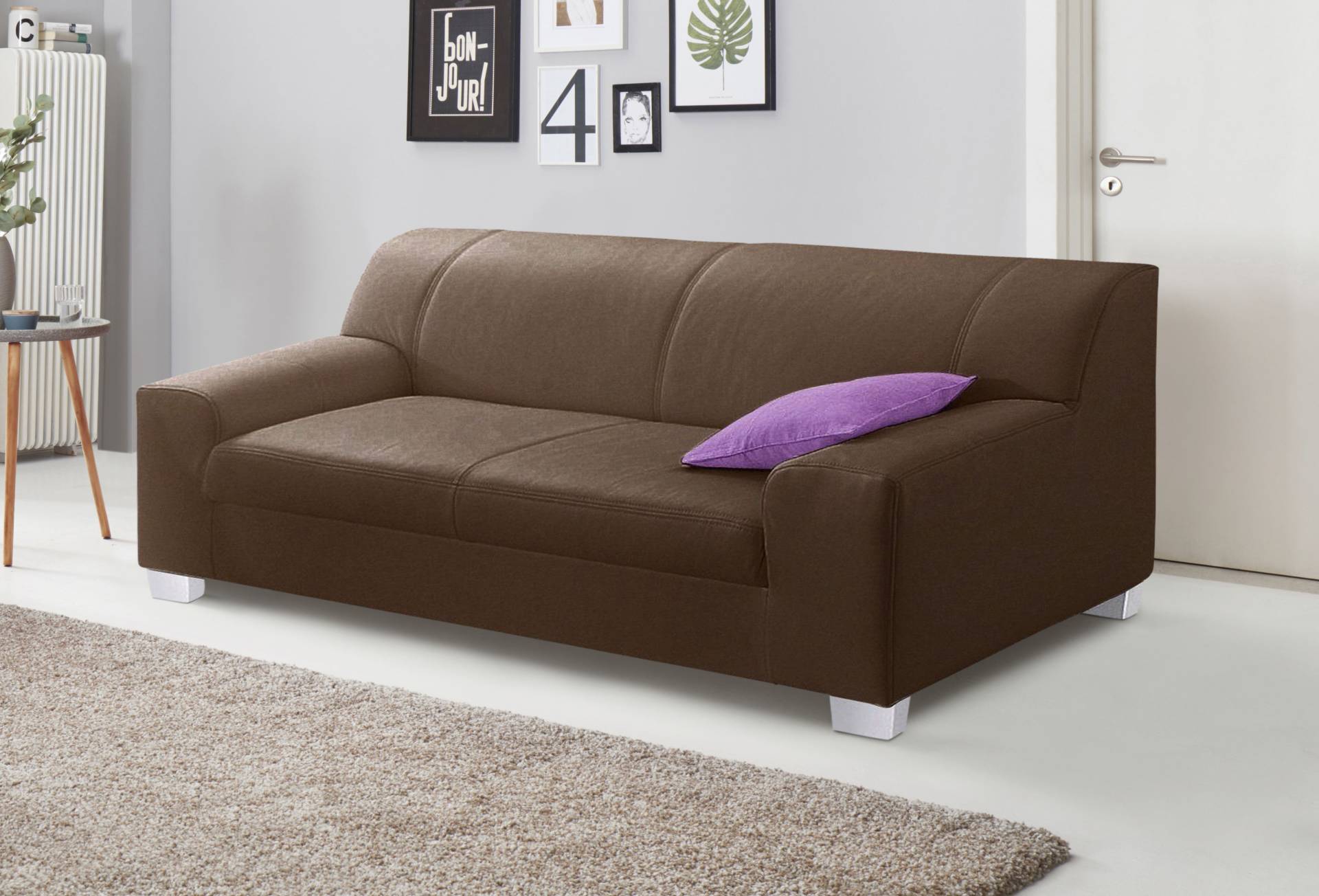 DOMO collection 3-Sitzer »Amando zeitlos und modern, komfortabel,«, in vielen Bezugsvarianten, auch in Leder von DOMO collection