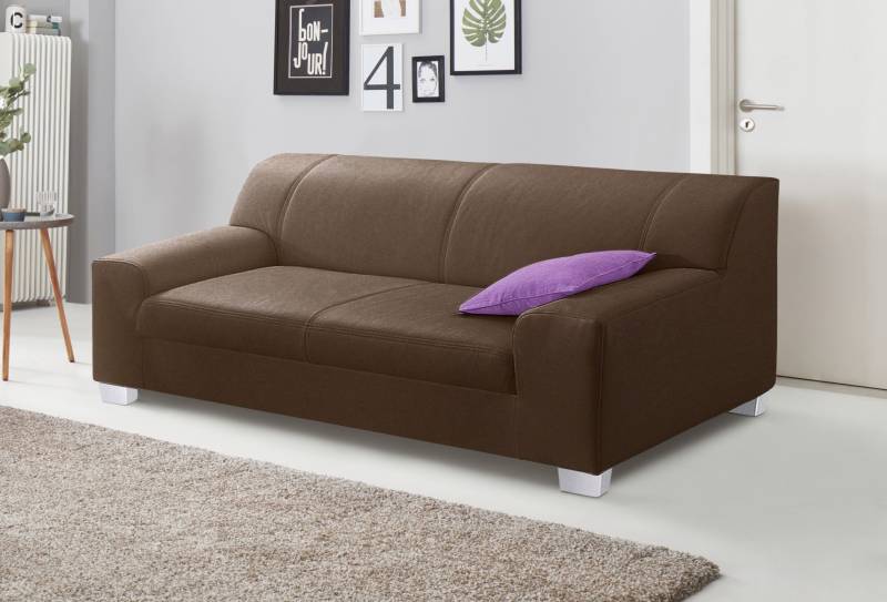 DOMO collection 3-Sitzer »Amando zeitlos und modern, komfortabel,«, in vielen Bezugsvarianten, auch in Leder von DOMO collection