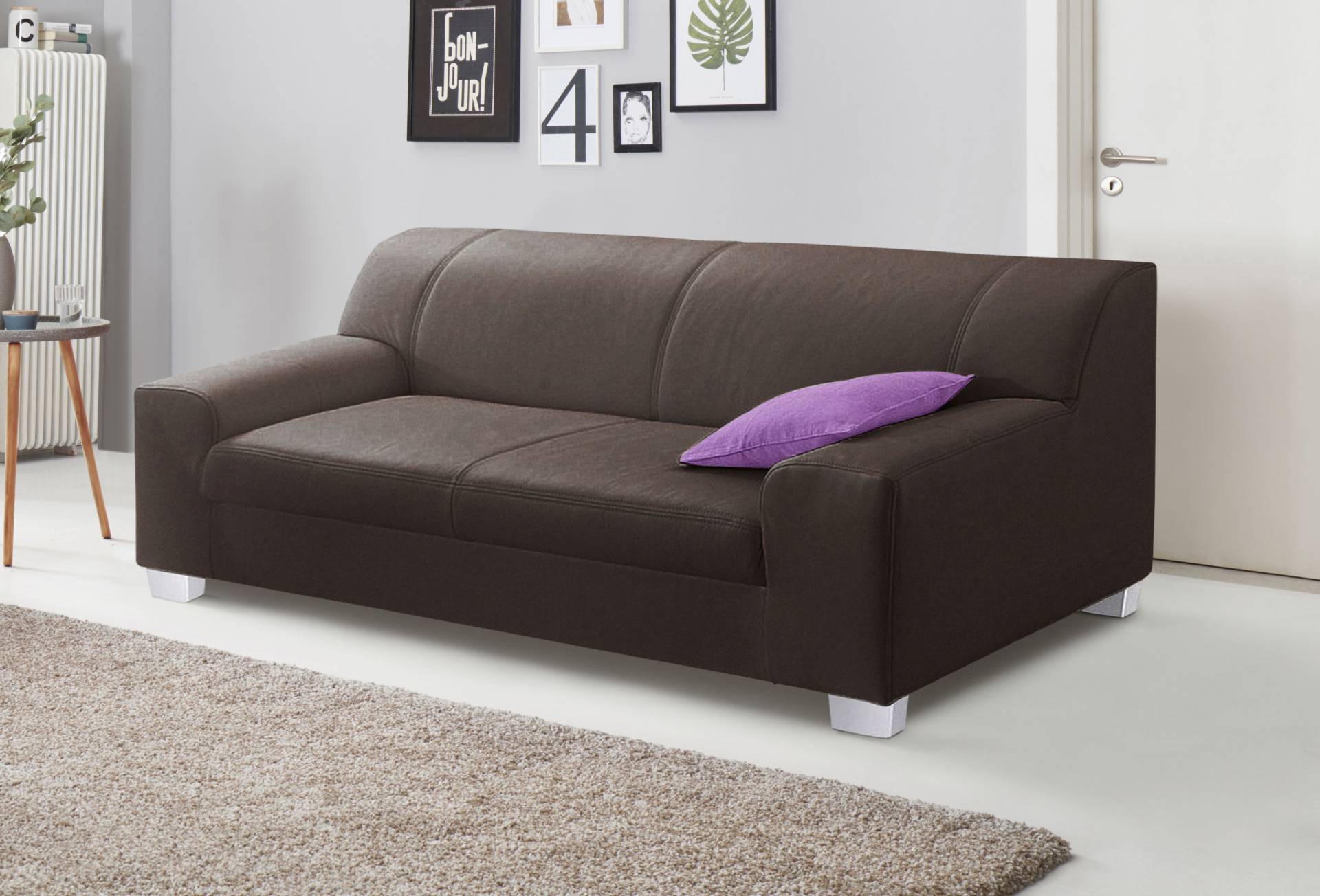 DOMO collection 3-Sitzer »Amando zeitlos und modern, komfortabel,«, in vielen Bezugsvarianten, auch in Leder von DOMO collection