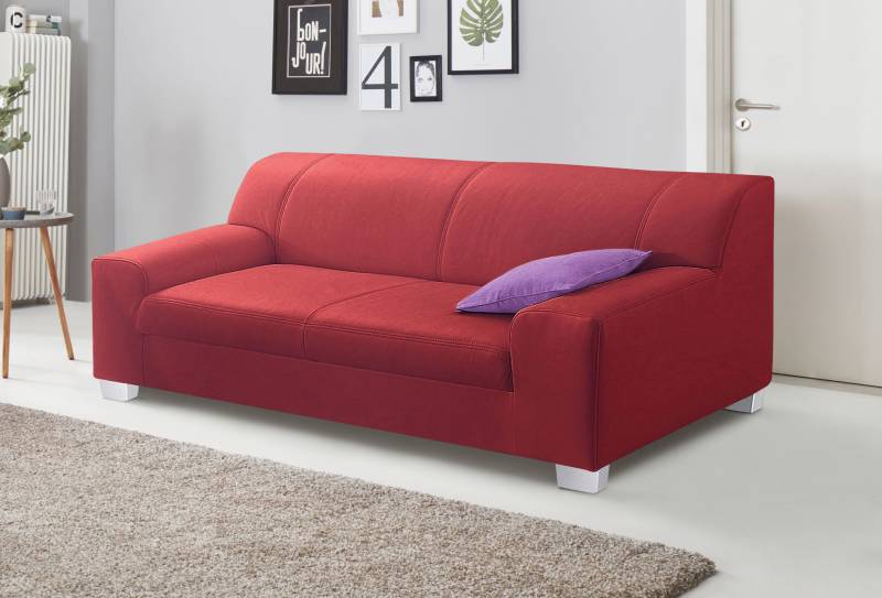 DOMO collection 3-Sitzer »Amando zeitlos und modern, komfortabel,«, in vielen Bezugsvarianten, auch in Leder von DOMO collection