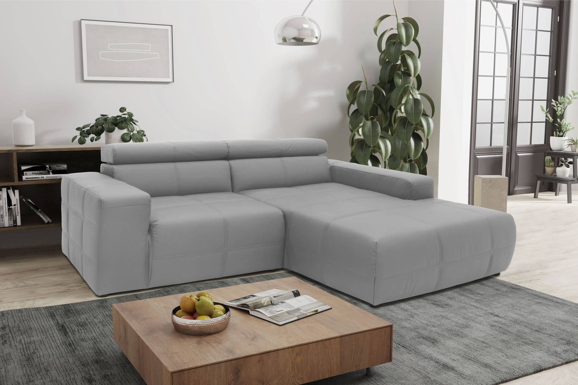 DOMO collection Ecksofa »Brandon kleine Ausführung B/T/H: 214/100/80 cm« von DOMO collection