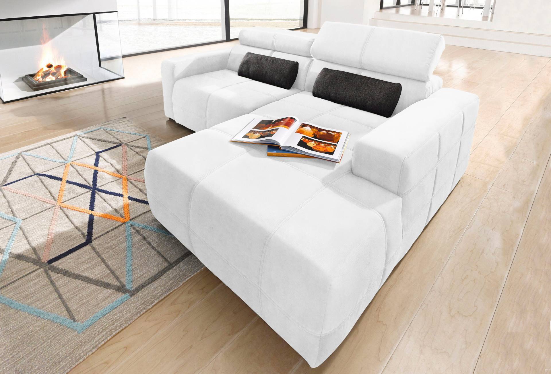 DOMO collection Ecksofa »Brandon kleine Ausführung B/T/H: 214/100/80 cm« von DOMO collection