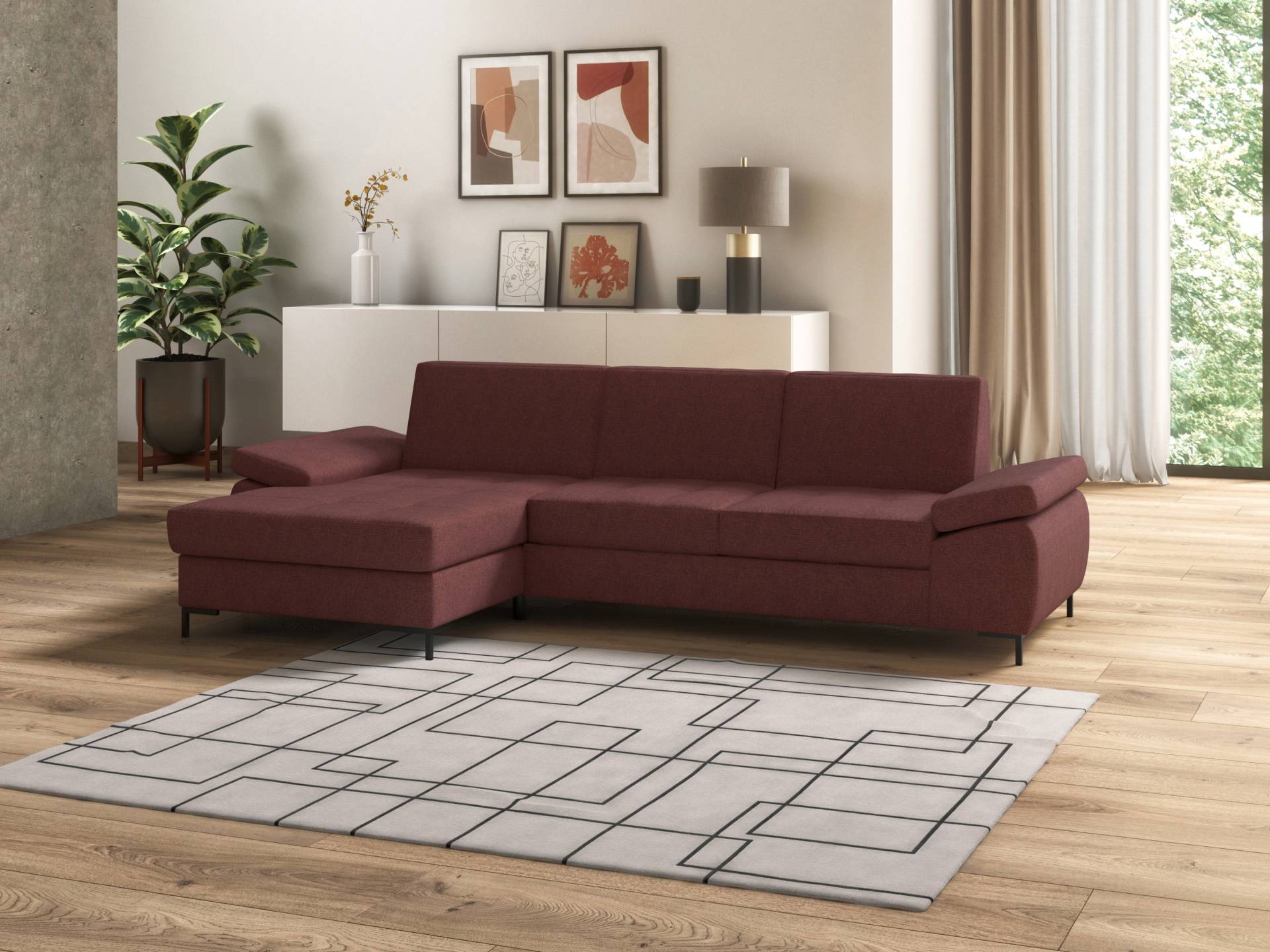 DOMO collection Ecksofa »Capelo L-Form« von DOMO collection