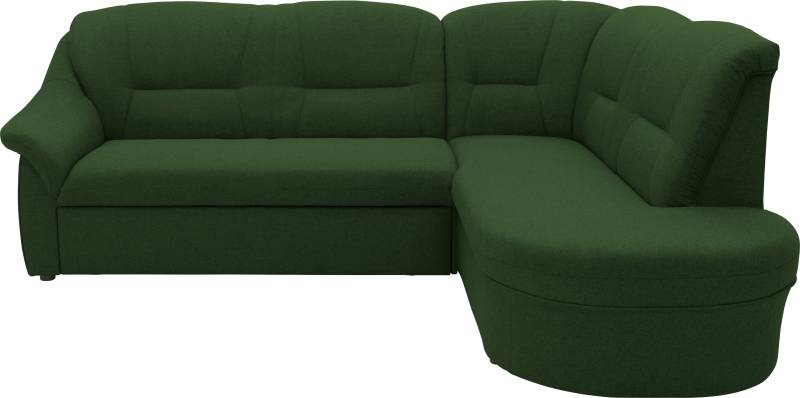 DOMO collection Ecksofa »Faenza für kleine Räume, Stellmasse 232,176cm, komfortabel, L-Form«, mit Ottomane, zeitlos, elegante Armlehnen, wahlweise mit Bettfunktion von DOMO collection