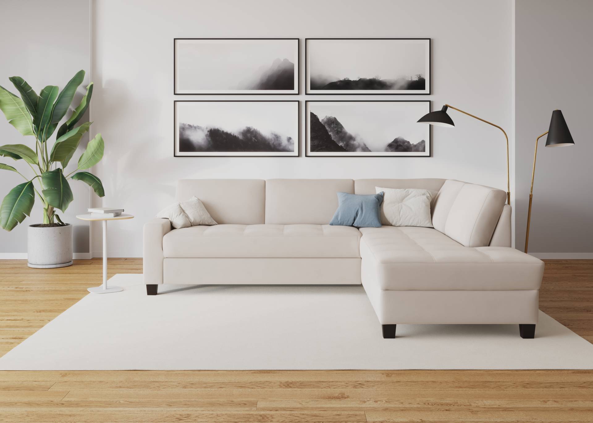 DOMO collection Ecksofa »Florentina zeitlos und elegant, Sitznähte als Designelement, L-Form«, wahlweise mit Bettfunktion, mit Kontrastnaht, Komfortsitzhöhe 47cm DOMO collection Ecksofa »Florentina zeitlos und elegant, Sitznähte als Designelement, L-Form«, wahlweise mit Bettfunktion, mit Kontrastnaht, Komfortsitzhöhe 47cm von DOMO collection