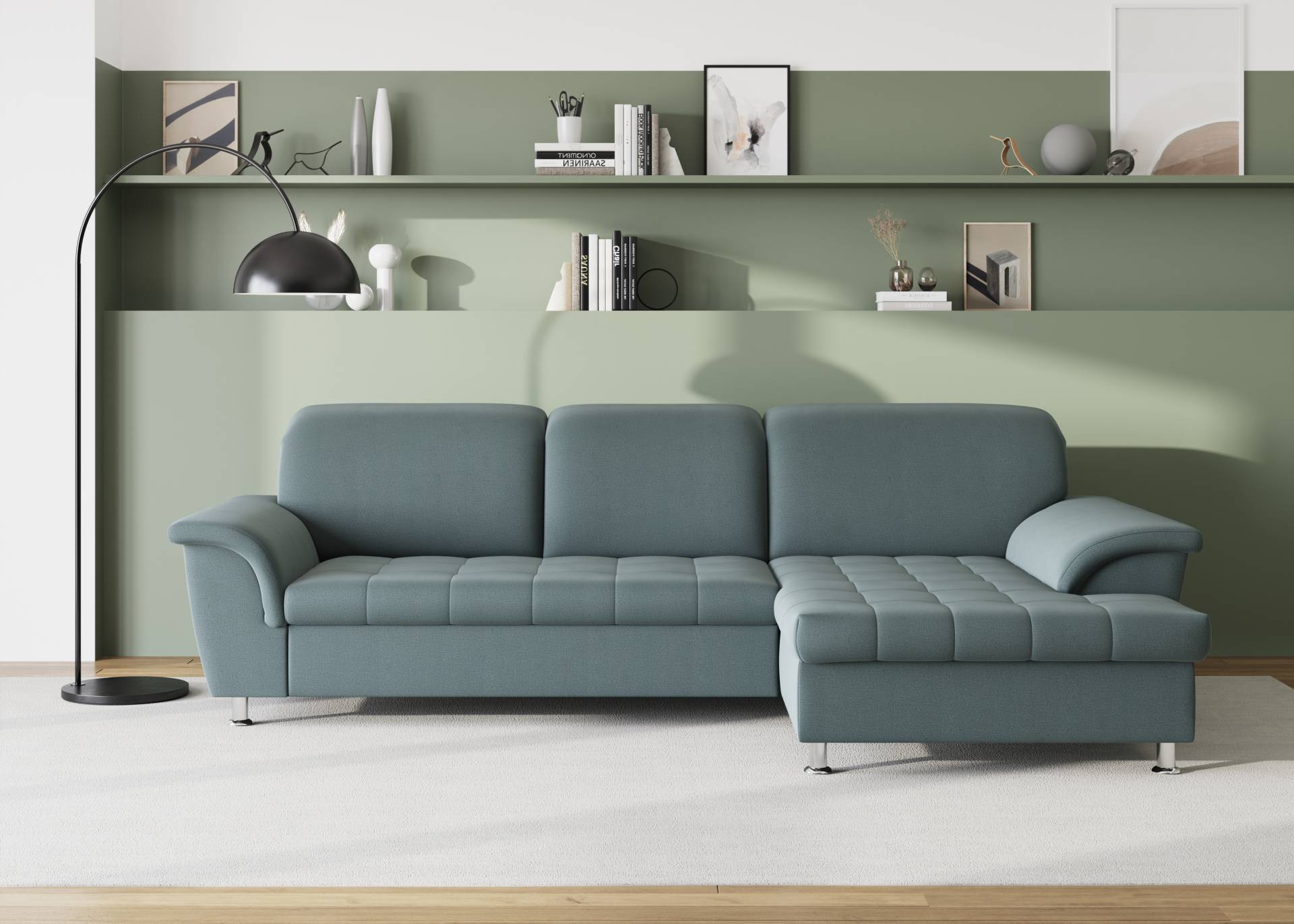 DOMO collection Ecksofa »Franzi Steppung im Sitzbereich B7T/H: 278/162/80 cm, Schlafsofa« von DOMO collection