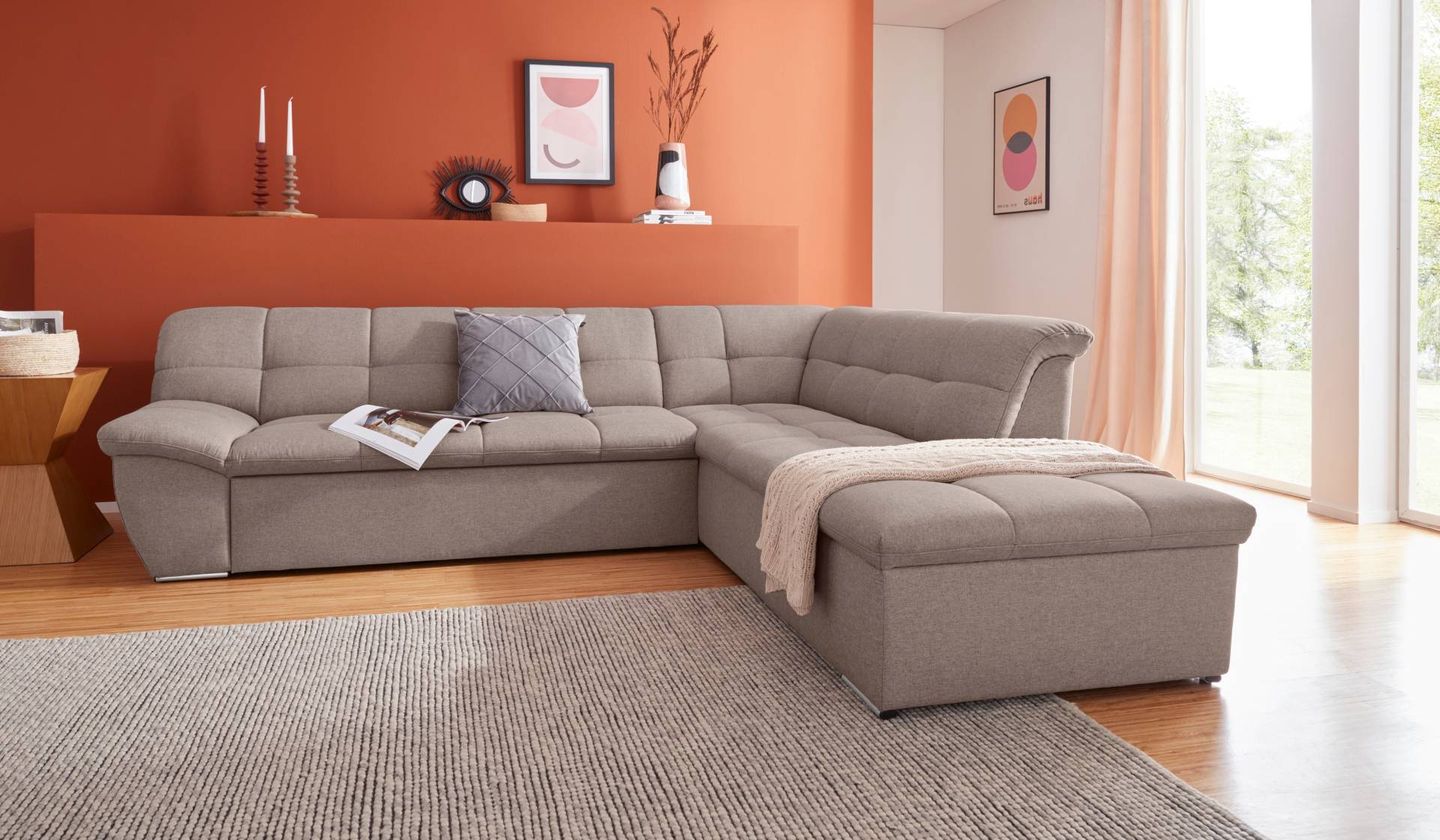 DOMO collection Ecksofa »Lagoa L-Form« von DOMO collection