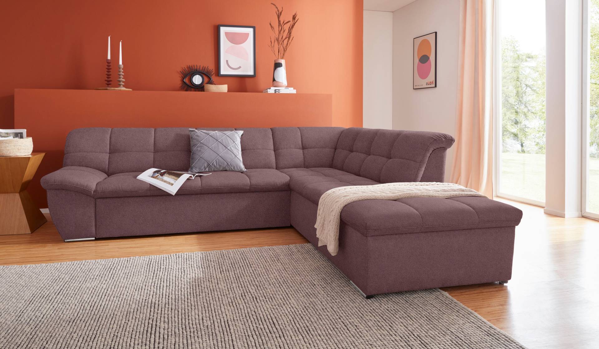 DOMO collection Ecksofa »Lagoa L-Form« von DOMO collection