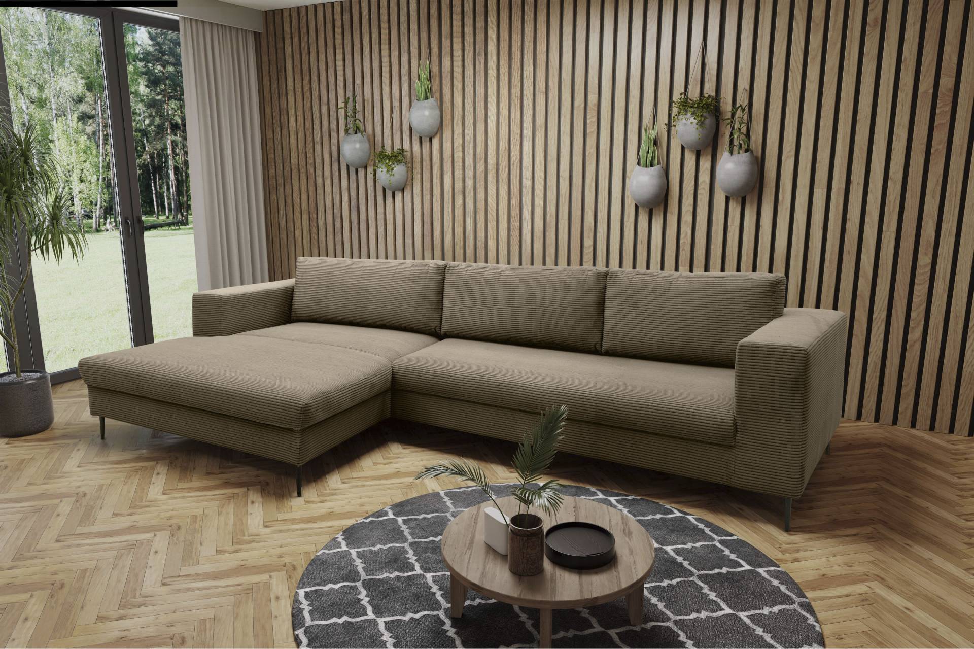 DOMO collection Ecksofa »Modica L-Form« von DOMO collection