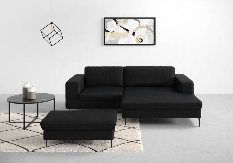 DOMO collection Ecksofa »Modica kompakt und elegant, Breite 244, L-Form«, moderne Optik mit extrabreiter Recamiere, auch in Cord von DOMO collection