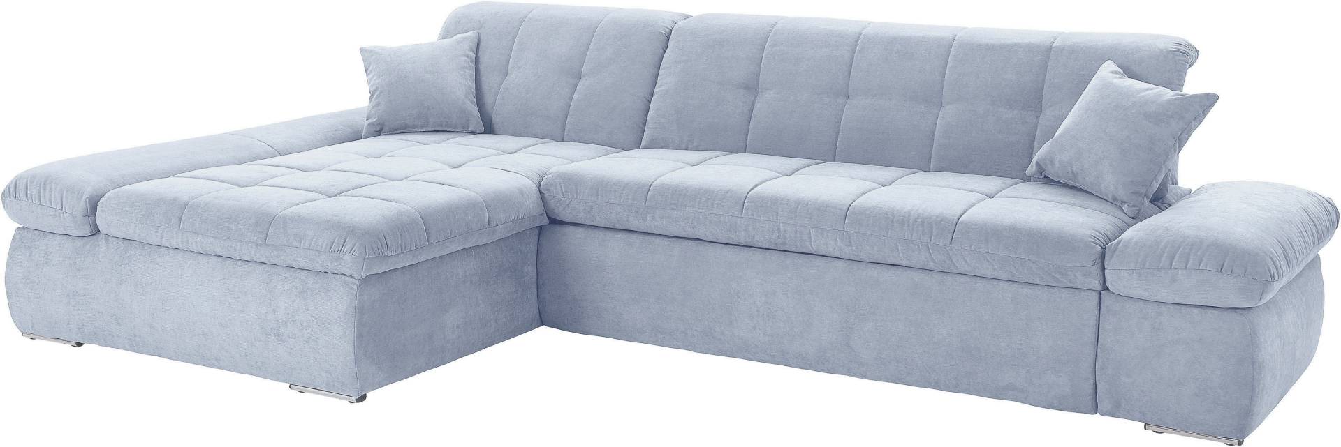 DOMO collection Ecksofa »Moric Luxus - B/T/H 300/172/80 cm, XXL-Format«, L-Form, 140kg Belastung/Sitz, in Cord, Chenille, Kunstleder von DOMO collection