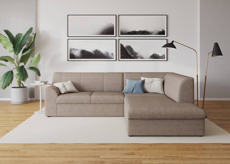 DOMO collection Ecksofa »Topper L-Form«, mit Ottomane, wahlweise mit Schlaffunktion von DOMO collection