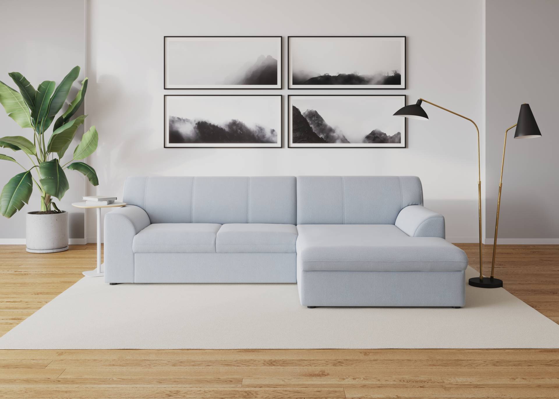 DOMO collection Ecksofa »Topper, elegant und zeitlos, kompaktes Stellmass 245/155cm, L-Form«, mit Recamiere, wahlweise mit Schlaffunktion DOMO collection Ecksofa »Topper, elegant und zeitlos, kompaktes Stellmass 245/155cm, L-Form«, mit Recamiere, wahlweise mit Schlaffunktion von DOMO collection