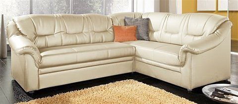 DOMO collection Ecksofa »Montana, zeitlose Rückensteppung, bequeme Armlehnen, L-Form«, wahlweise mit Bettfunktion von DOMO collection