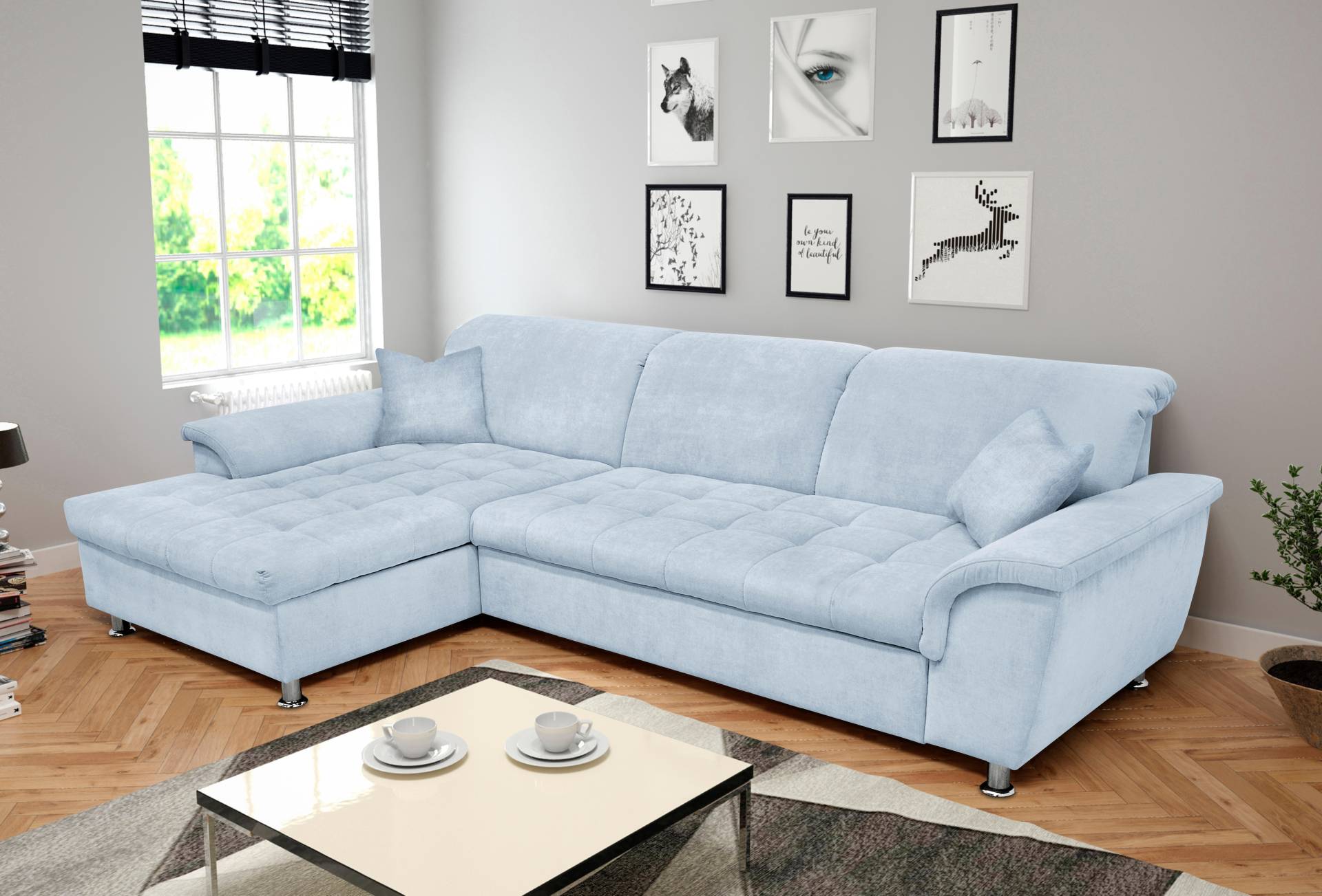 DOMO collection Ecksofa Franzi, wahlweise mit Bettfunktion, Bettkasten und Kopfteilverstellung DOMO collection Ecksofa Franzi, wahlweise mit Bettfunktion, Bettkasten und Kopfteilverstellung von DOMO collection
