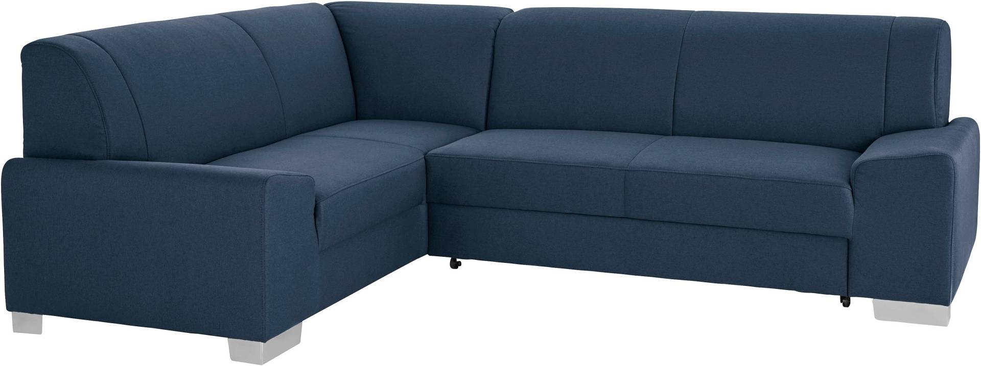 DOMO collection Ecksofa »Anzio in kubischer Formensprache, flache Armlehnen, L-Form«, Wahlweise mit Bettfunktion und Federkern für hohen Sitzkomfort DOMO collection Ecksofa »Anzio in kubischer Formensprache, flache Armlehnen, L-Form«, Wahlweise mit Bettfunktion und Federkern für hohen Sitzkomfort von DOMO collection
