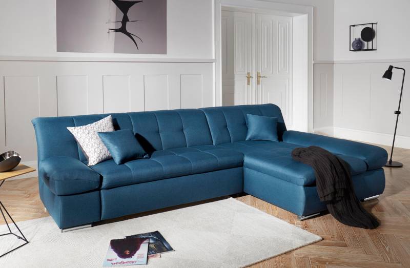 DOMO collection Ecksofa »Mona L-Form«, wahlweise mit Bettfunktion von DOMO collection