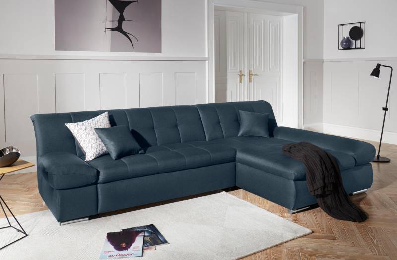 DOMO collection Ecksofa »Mona L-Form«, wahlweise mit Bettfunktion von DOMO collection