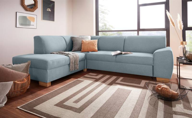DOMO collection Ecksofa »Incanto kubische Formensprache, komfortabel, L-Form«, wahlweise mit Bettfunktion von DOMO collection