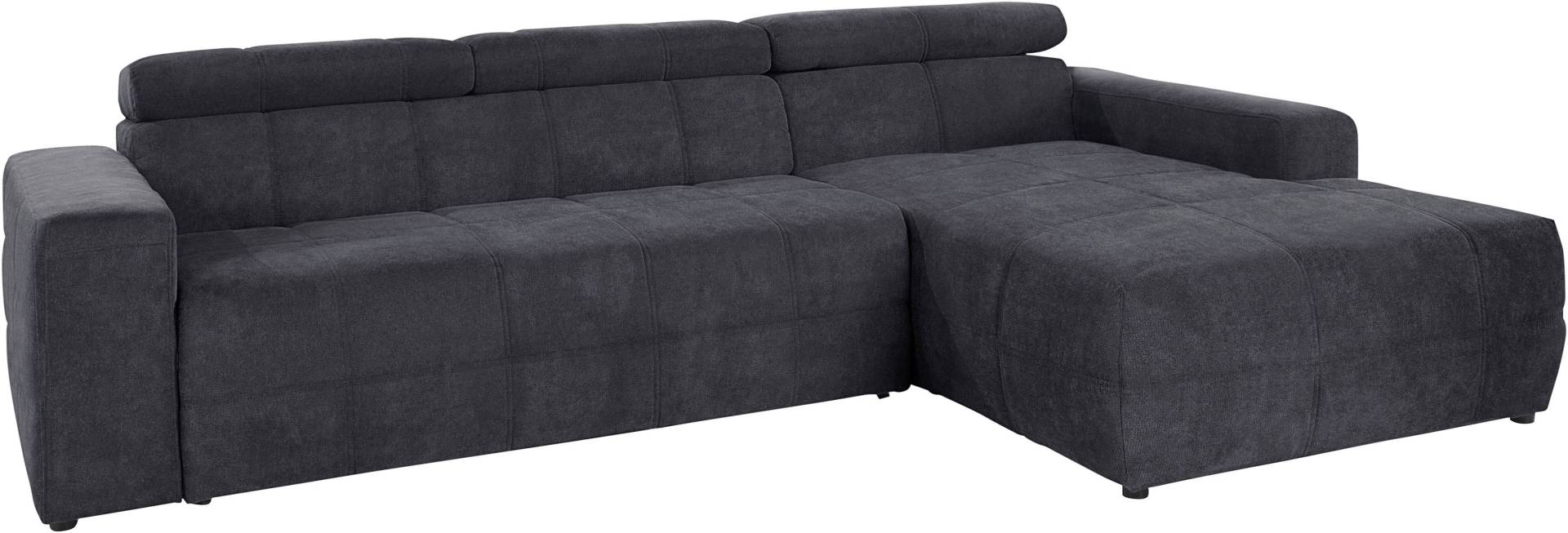 DOMO collection Ecksofa »Brandon grosse Ausführung B/T/H: 289/177/80 cm, auch in Leder und Cord«, mit Kopfteilverstellung, wahlweise Sitztiefenverstellung, L-Form DOMO collection Ecksofa »Brandon grosse Ausführung B/T/H: 289/177/80 cm, auch in Leder und Cord«, mit Kopfteilverstellung, wahlweise Sitztiefenverstellung, L-Form von DOMO collection
