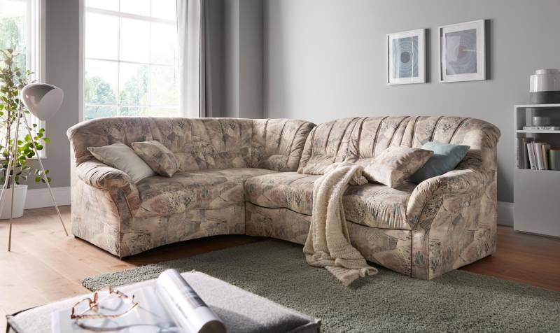 DOMO collection Ecksofa, wahlweise mit Bettfunktion von DOMO collection