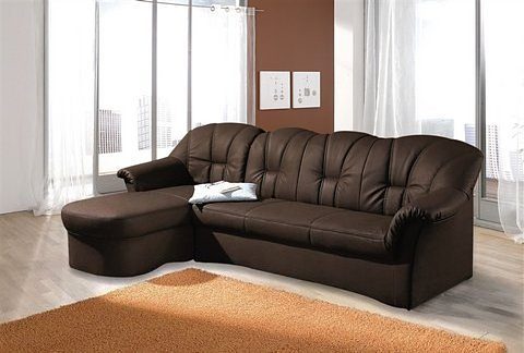 DOMO collection Ecksofa Papenburg L-Form, in grosser Farbvielfalt, wahlweise mit Bettfunktion von DOMO collection