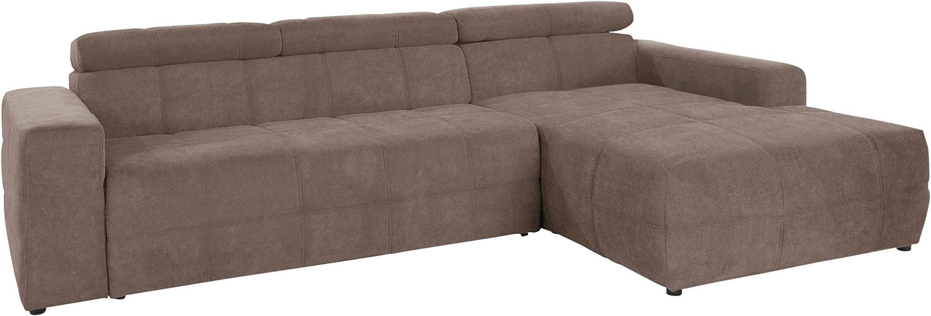 DOMO collection Ecksofa »Brandon grosse Ausführung B/T/H: 289/177/80 cm, auch in Leder und Cord«, mit Kopfteilverstellung, wahlweise Sitztiefenverstellung, L-Form DOMO collection Ecksofa »Brandon grosse Ausführung B/T/H: 289/177/80 cm, auch in Leder und Cord«, mit Kopfteilverstellung, wahlweise Sitztiefenverstellung, L-Form von DOMO collection