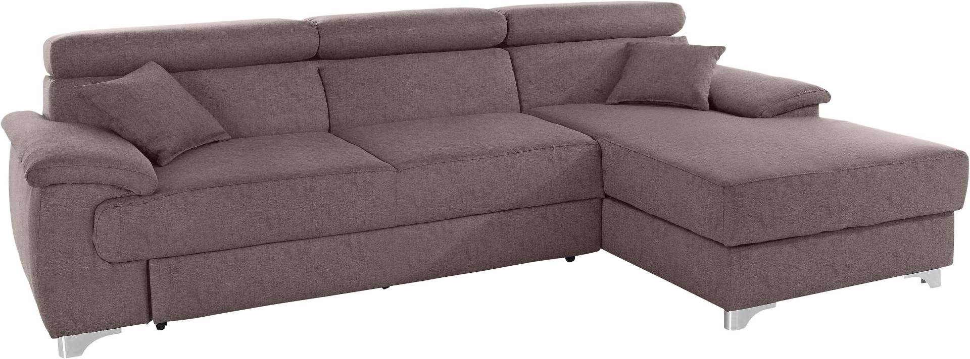 DOMO collection Ecksofa »Mira, inklusive Kopfteilverstellung für mehr Wohlfühlkomfort, L-Form«, wahlweise mit Bettfunktion und Bettkasten, elegant und modern DOMO collection Ecksofa »Mira, inklusive Kopfteilverstellung für mehr Wohlfühlkomfort, L-Form«, wahlweise mit Bettfunktion und Bettkasten, elegant und modern von DOMO collection