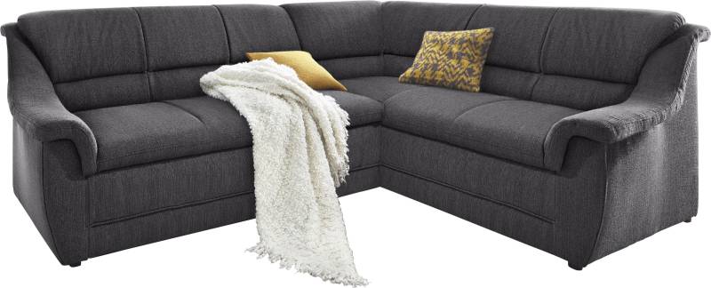 DOMO collection Ecksofa »Lale zeitlose Formensprache, komfortabel, L-Form«, mit langem Schenkel, wahlweise mit Bettfunktion von DOMO collection