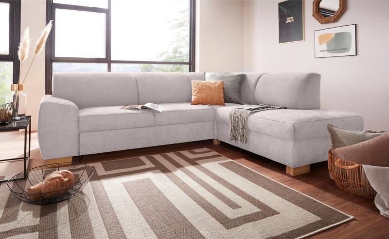 DOMO collection Ecksofa »Incanto kubische Formensprache, komfortabel, L-Form«, wahlweise mit Bettfunktion von DOMO collection