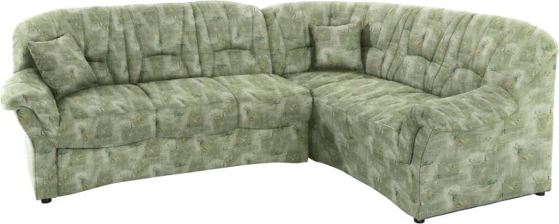 DOMO collection Ecksofa »Bahia, zeitlos und elegant, bequeme Armlehnen, L-Form«, wahlweise mit Bettfunktion von DOMO collection