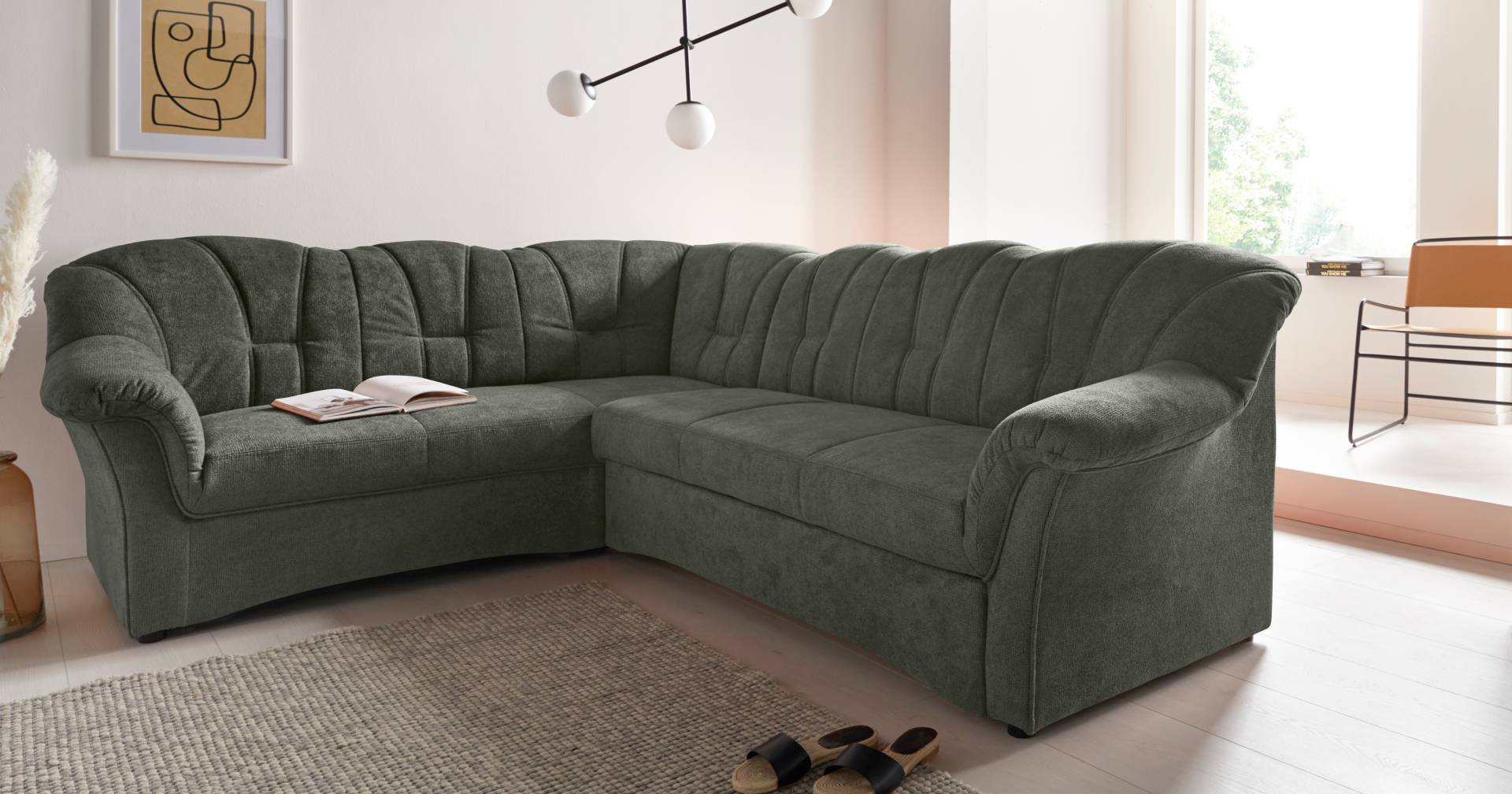 DOMO collection Ecksofa »Papenburg B/T/H: 242/190/84 cm L-Form« von DOMO collection