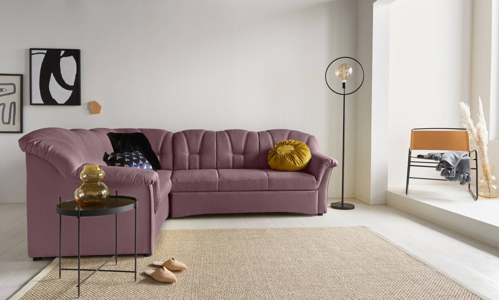 DOMO collection Ecksofa »Papenburg B/T/H: 242/190/84 cm« von DOMO collection