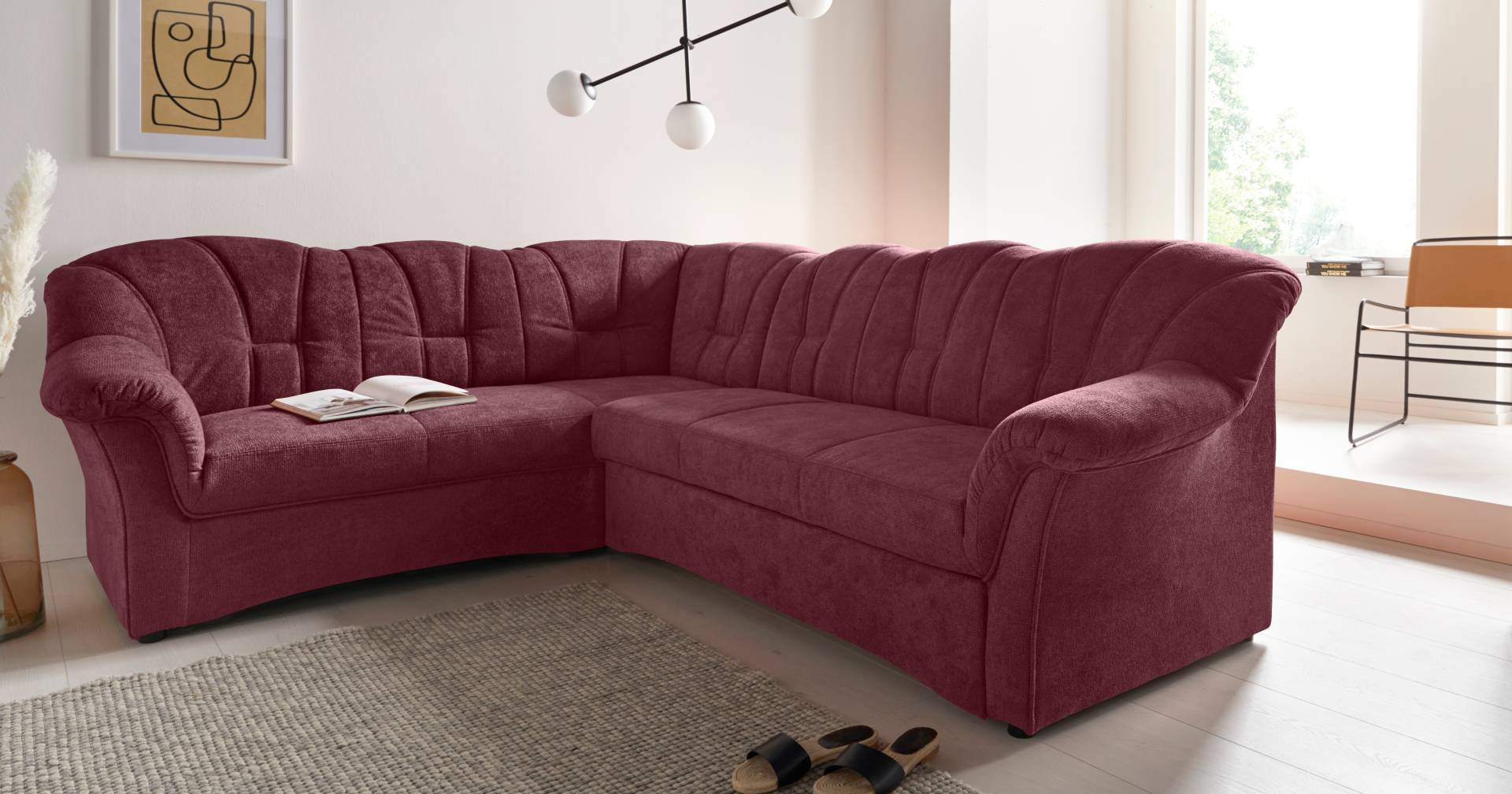 DOMO collection Ecksofa »Papenburg B/T/H: 242/190/84 cm L-Form« von DOMO collection