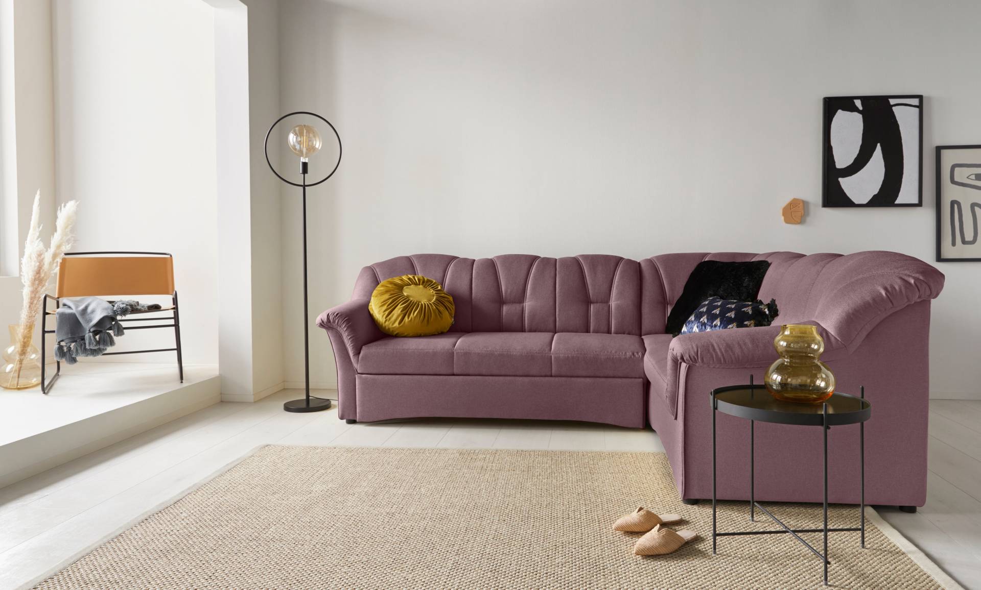 DOMO collection Ecksofa »Papenburg B/T/H: 242/190/84 cm« von DOMO collection