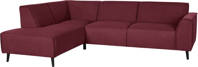 DOMO collection Ecksofa »Amora, bequem und zeitlos, L-Form«, mit Federkern für mehr Sitzkomfort von DOMO collection